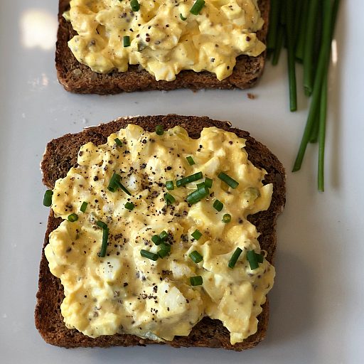 Egg Salad Tartines